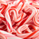Candy Cane Background.